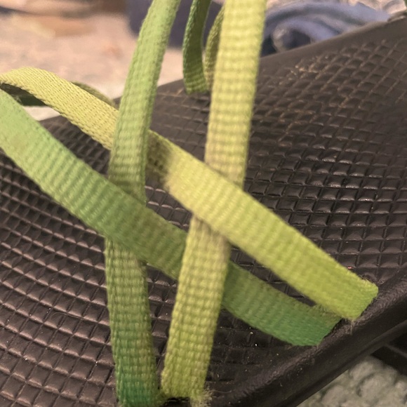 Chaco sandals EUC two-toned green adjustable straps for size 8-9 
Smoke free - Picture 5 of 5